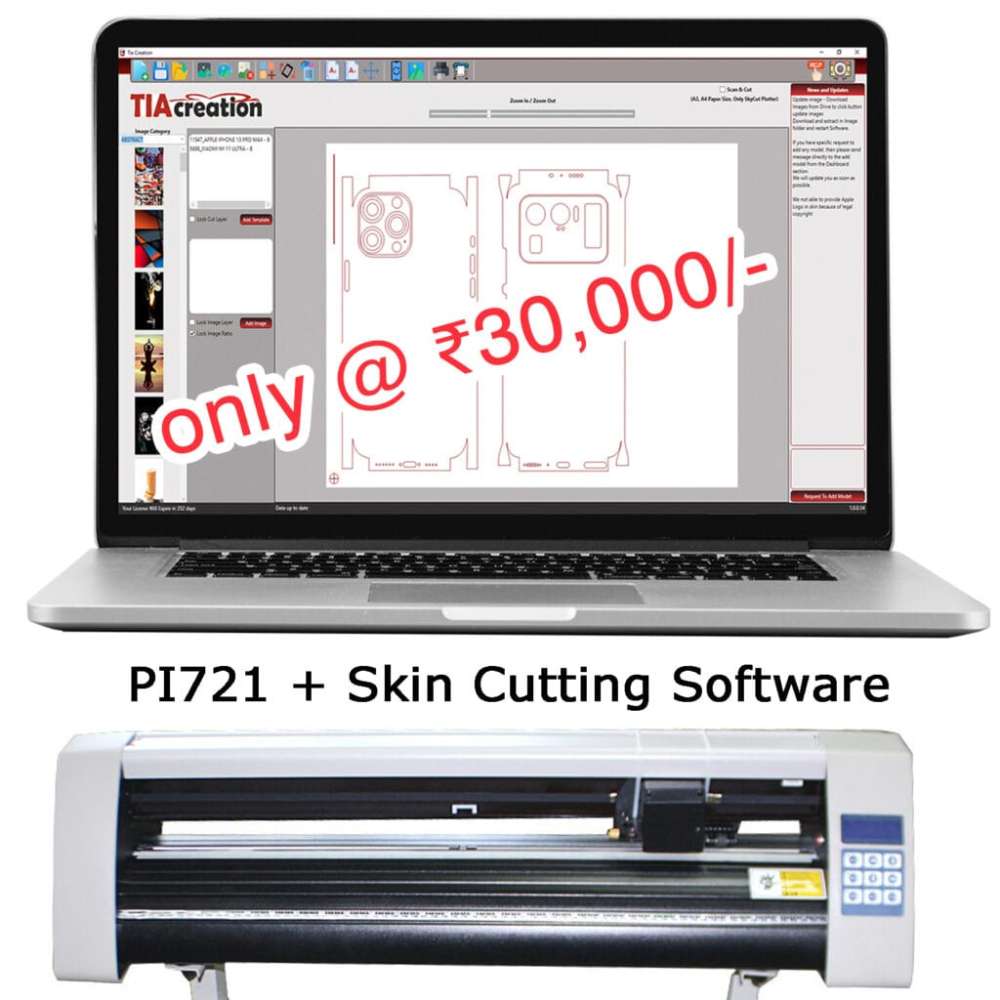 PI721 With Mobile SKin Software