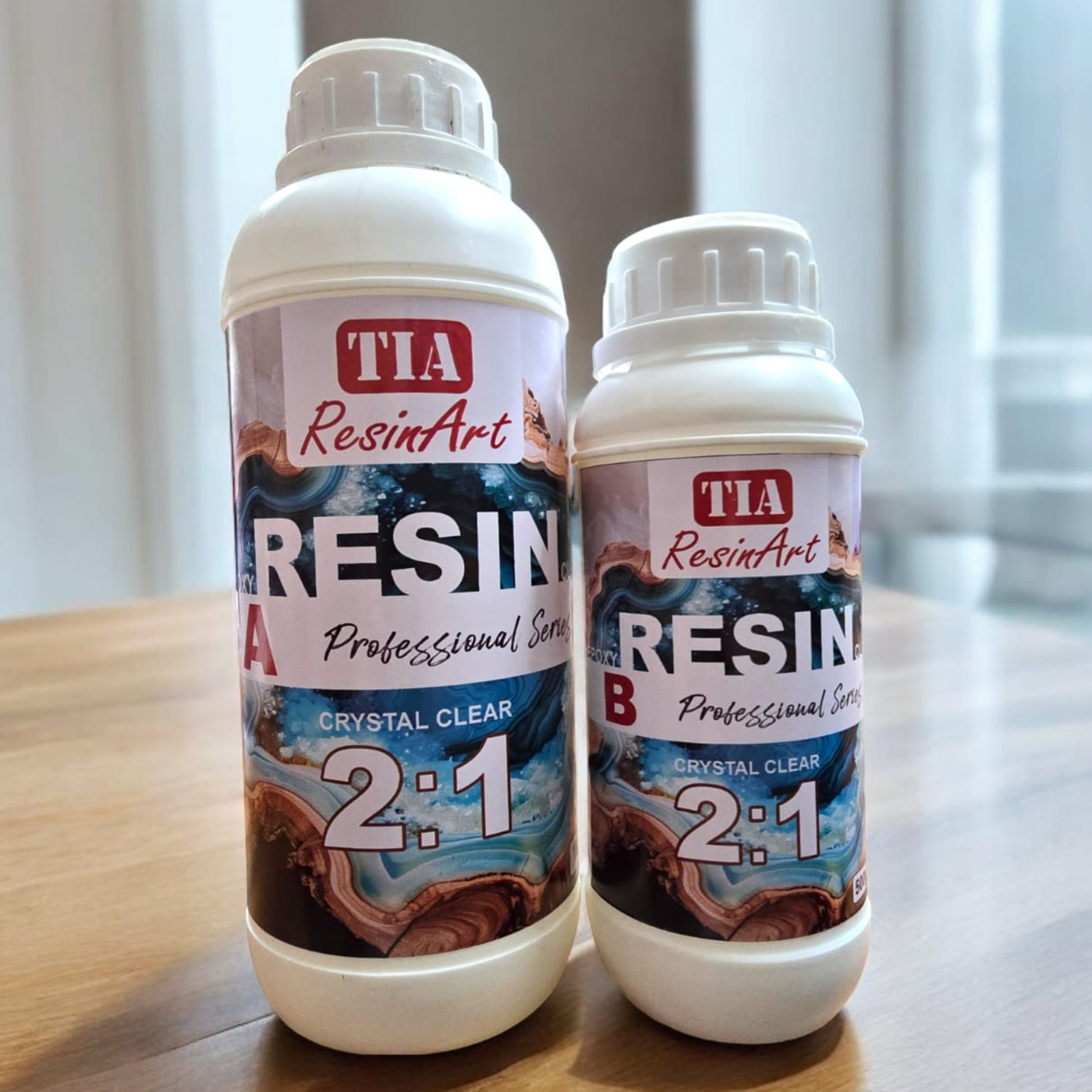 Epoxy Resin Crystal Clear 2:1 (1.5Kg)